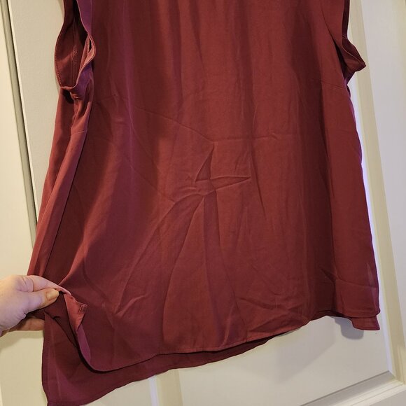 Like new XL Woman's DR2 Sleeveless Blouse in Mauve - Picture 3 of 11